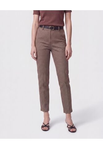 Pantalón Chino Con Pasadores Para Mujer  Para Mujer Café Patprimo Patprimo