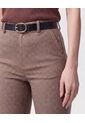Pantalón Chino Con Pasadores Para Mujer  Para Mujer Café Patprimo de Patprimo