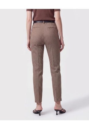 Pantalón Chino Con Pasadores Para Mujer Para Mujer Café Patprimo