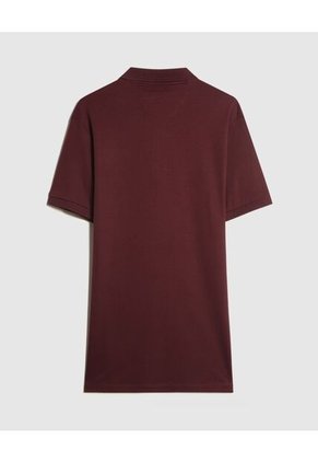 Polo Para Hombre Cuello Tejido Sin Bolsillo Color Vino Marca Patprimo #44112700