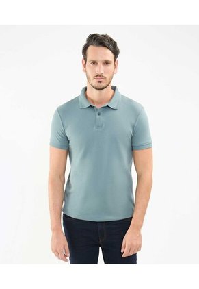 Polo Para Hombre Cuello Tejido Sin Bolsillo Color Verde  Marca Patprimo #44112700