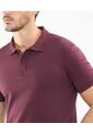 Polo Para Hombre Cuello Tejido Sin Bolsillo Color Vino Marca Patprimo #44112700 de Patprimo