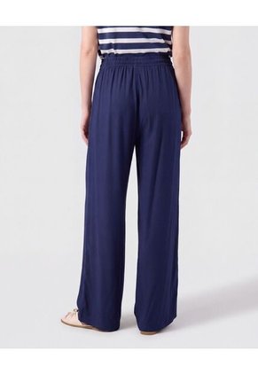 Pantalón De Bota Ancha Con Cordón Para Mujer Para Mujer Azul Patprimo