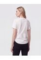Camiseta Con Bordado Floral Para Mujer  Para Mujer Crema Patprimo de Patprimo