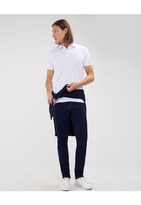 Polo Para Hombre Cuello Tejido Sin Bolsillo Color Blanco Marca Patprimo #44112585