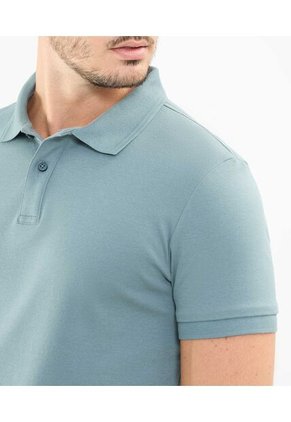 Polo Para Hombre Cuello Tejido Sin Bolsillo Color Verde  Marca Patprimo #44112700