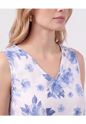 Vestido Midi Con Cinturón Mujer Para Mujer Azul Patprimo