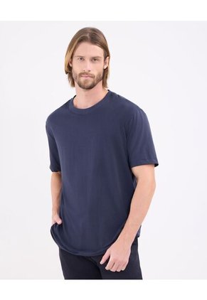 Camiseta Para Hombre Manga Corta Cuello Redondo Color Azul Marca Patprimo #44090940