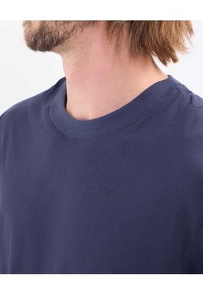 Camiseta Para Hombre Manga Corta Cuello Redondo Color Azul Marca Patprimo #44090940