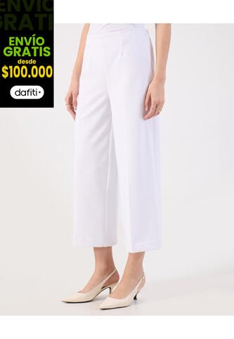 Pantalón  Para Mujer Moda Color Blanco Marca Patprimo #30072094 Patprimo