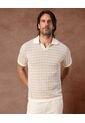 Polo  Para Hombre Cuello Maquina Sin Bolsillo Color Beige Marca Patprimo #44112786 de Patprimo