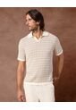 Polo  Para Hombre Cuello Maquina Sin Bolsillo Color Beige Marca Patprimo #44112786 de Patprimo