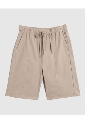 Bermuda  Para Mujer Jogger Largo Color Café Marca Patprimo #30100390