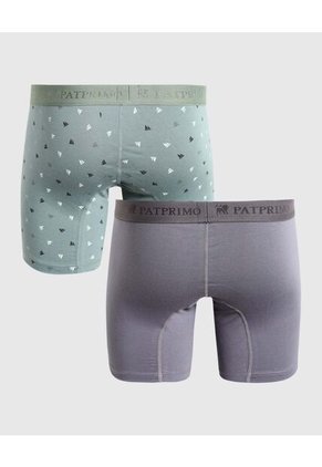 Boxer X2 Para Hombre Fleat Seamer Medio Color Surtido Marca Patprimo #44410001