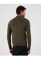 Saco  Para Hombre Cuello Alto O Cuello Tortuga Color Verde Marca Patprimo #44330246 de Patprimo
