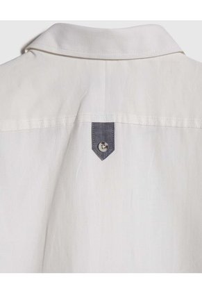 Camisa Para Hombre Manga Corta Sin Bolsillo Color Blanco Marca Patprimo #44013004