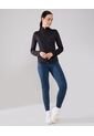 Chaqueta Con Cuello Alto  Para Mujer Negro Patprimo de Patprimo