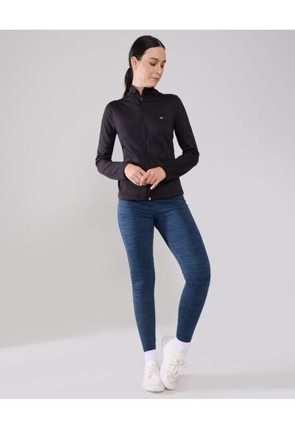 Chaqueta Con Cuello Alto  Para Mujer Negro Patprimo