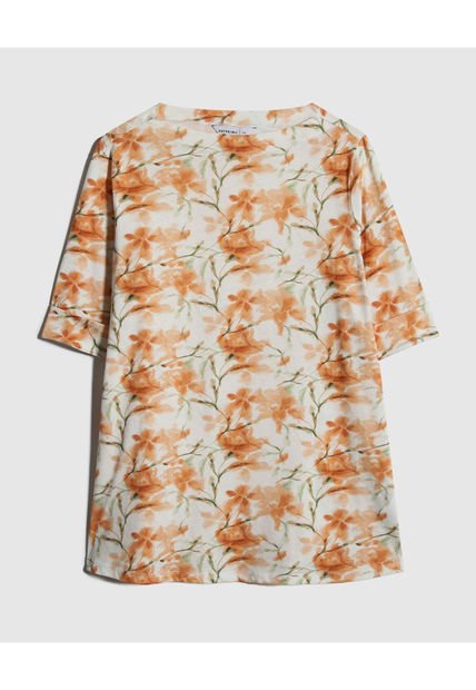 Camiseta Para Mujer Manga Corta Color Blanco Marca Patprimo #14091395