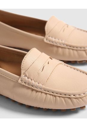 Mocasines En Cuero  Para Mujer Rosa Patprimo