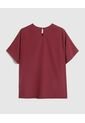 Blusa Para Mujer Manga Corta Color Vino Marca Patprimo #14121397 de Patprimo