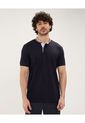 Polo Para Hombre Cuello Mao Sin Bolsillo Color Azul Oscuro Marca Patprimo #44112659 de Patprimo