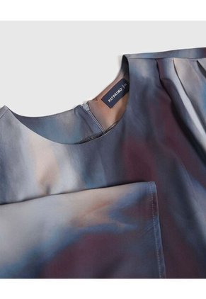 Blusa Para Mujer Manga 3/4 Color Azul Marca Patprimo #14121398