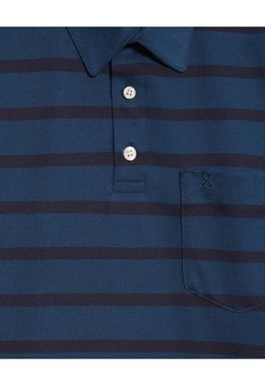 Polo Para Hombre Cuello Maquina Con Bolsillo Color Azul  Marca Patprimo #44112697