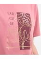 Camiseta Para Mujer Manga Corta Cuello Redondo Color Rosado Marca Patprimo #30093712 de Patprimo