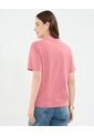 Camiseta Para Mujer Manga Corta Cuello Redondo Color Rosado Marca Patprimo #30093712 de Patprimo