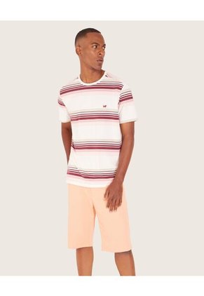Bermuda Unicolor Esencial  Para Hombre Rosa Patprimo