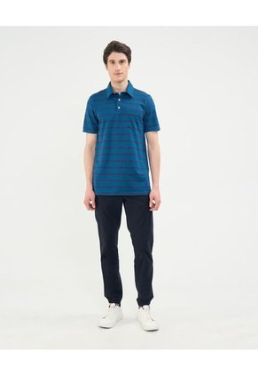 Polo Para Hombre Cuello Maquina Con Bolsillo Color Azul  Marca Patprimo #44112697