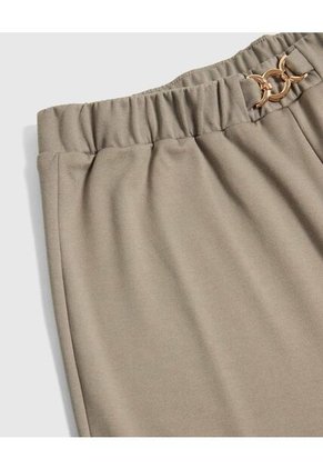 Pantalón Wide Leg Con Herraje Para Mujer Curvy Para Mujer Verde Patprimo