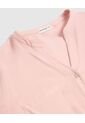 Camisa Cuello Nerú Y Doble Bolsillo Para Mujer Curvy  Para Mujer Rosado Patprimo de Patprimo