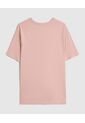 Camiseta Con Botones En Hombro Para Mujer Curvy  Para Mujer Rosado Patprimo de Patprimo