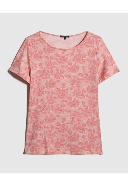 Camiseta Para Mujer Manga Corta Cuello Redondo Color Rosa Marca Patprimo #30091127