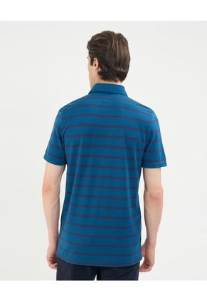 Polo Para Hombre Cuello Maquina Con Bolsillo Color Azul  Marca Patprimo #44112697