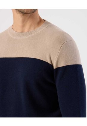 Saco  Para Hombre Cuello Redondo Color Azul Marca Patprimo #44330245