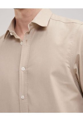 Camisa Para Hombre Manga Larga Sin Bolsillo Color Beige Marca Patprimo #44012989