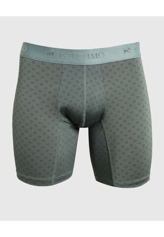 Boxer X1 Para Hombre Fleat Seamer Medio Color Verde Marca Patprimo #44000194 Patprimo