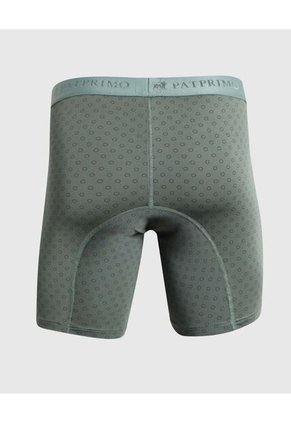 Boxer X1 Para Hombre Fleat Seamer Medio Color Verde Marca Patprimo #44000194