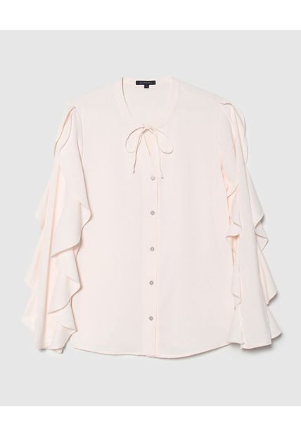 Blusa Para Mujer Manga Larga Color Blanco Marca Patprimo #30123146