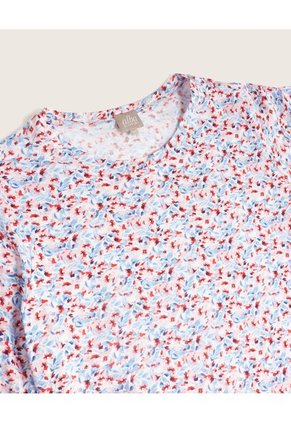 Camiseta  Para Mujer Manga Corta Color Rojo Marca Patprimo #14091261