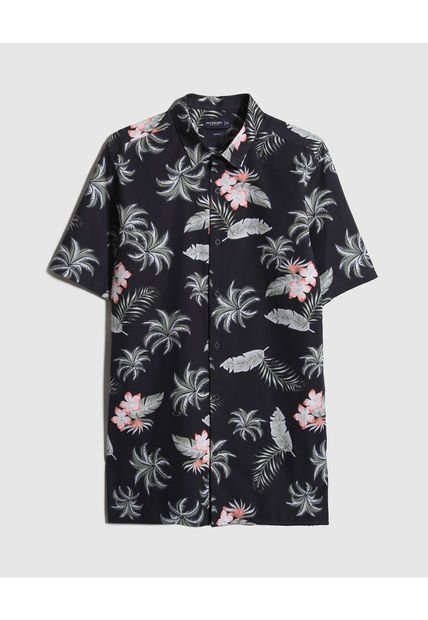 Camisa Para Hombre Manga Corta Sin Bolsillo Color Azul  Marca Patprimo #44013013
