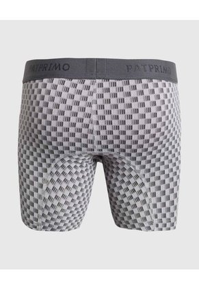 Boxer X1 Para Hombre Fleat Seamer Medio Color Gris Marca Patprimo #44000508