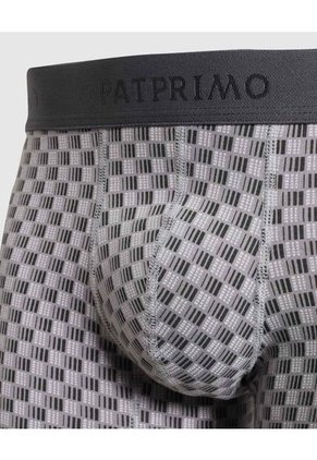 Boxer X1 Para Hombre Fleat Seamer Medio Color Gris Marca Patprimo #44000508