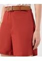 Bermuda Para Mujer Regular Corto Color Naranja Marca Patprimo #30100388 de Patprimo