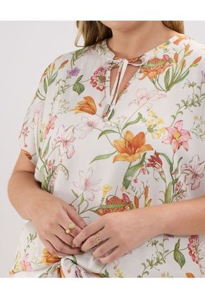 Blusa Para Mujer Manga Corta Color Blanco Marca Patprimo #14121361