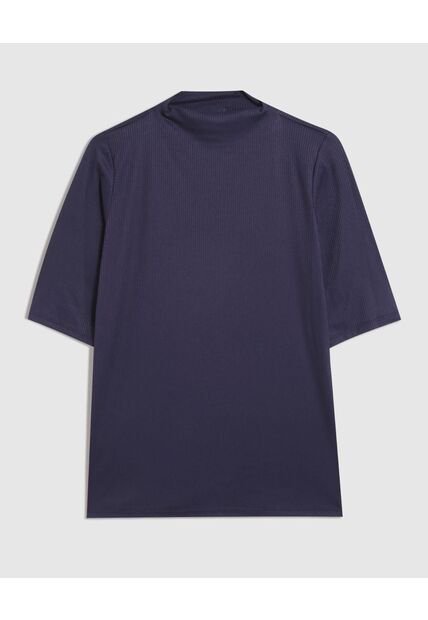 Camiseta Para Mujer Manga Corta Cuello Alto Color Azul Marca Patprimo #30093739