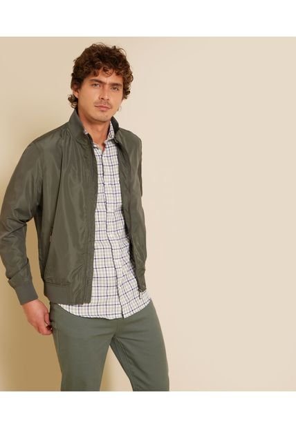 Chaqueta Para Hombre Bomber Color Verde  Marca Patprimo #44080249